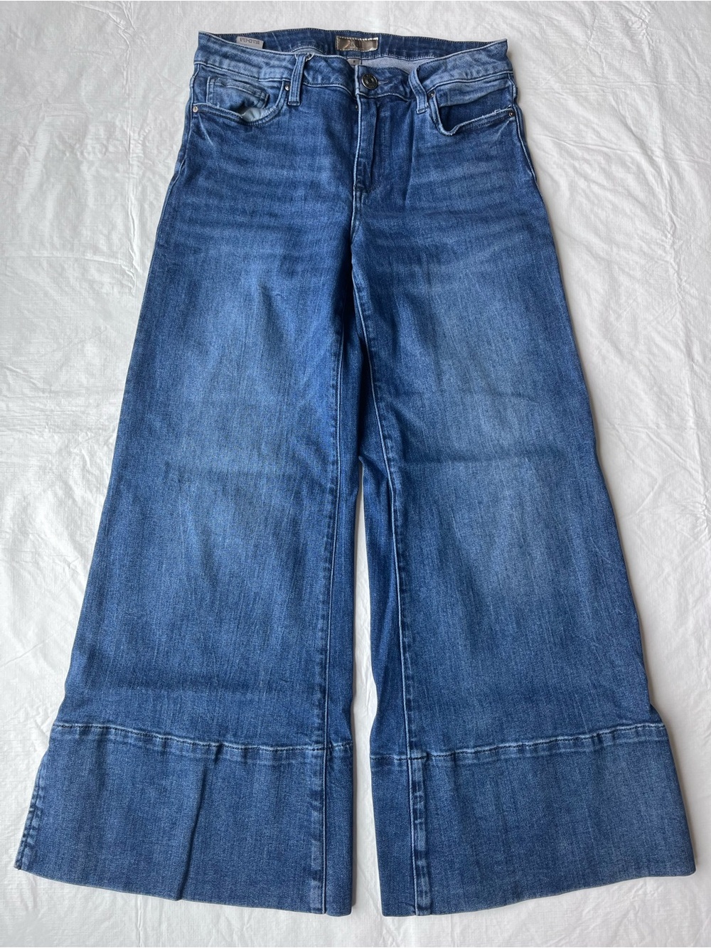 Kut From The Kloth Goldie Super Flare Mid Rise Jeans - Picture 1 of 11